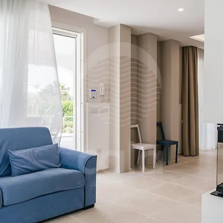 Sabbia Bianca Con Accesso Diretto Alla Spiaggia Villa Torre Lapillo
